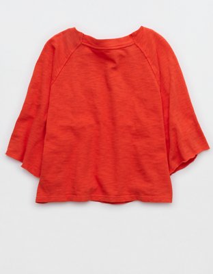 Aerie It's Casual Knit Slub T-Shirt