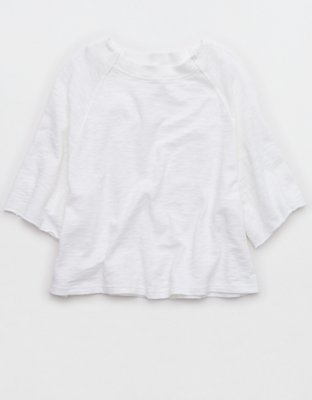Aerie It's Casual Knit Slub T-Shirt