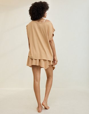 Aerie Summer Breeze Notch Neck T-Shirt