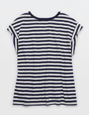 Aerie Summer Breeze Notch Neck T-Shirt