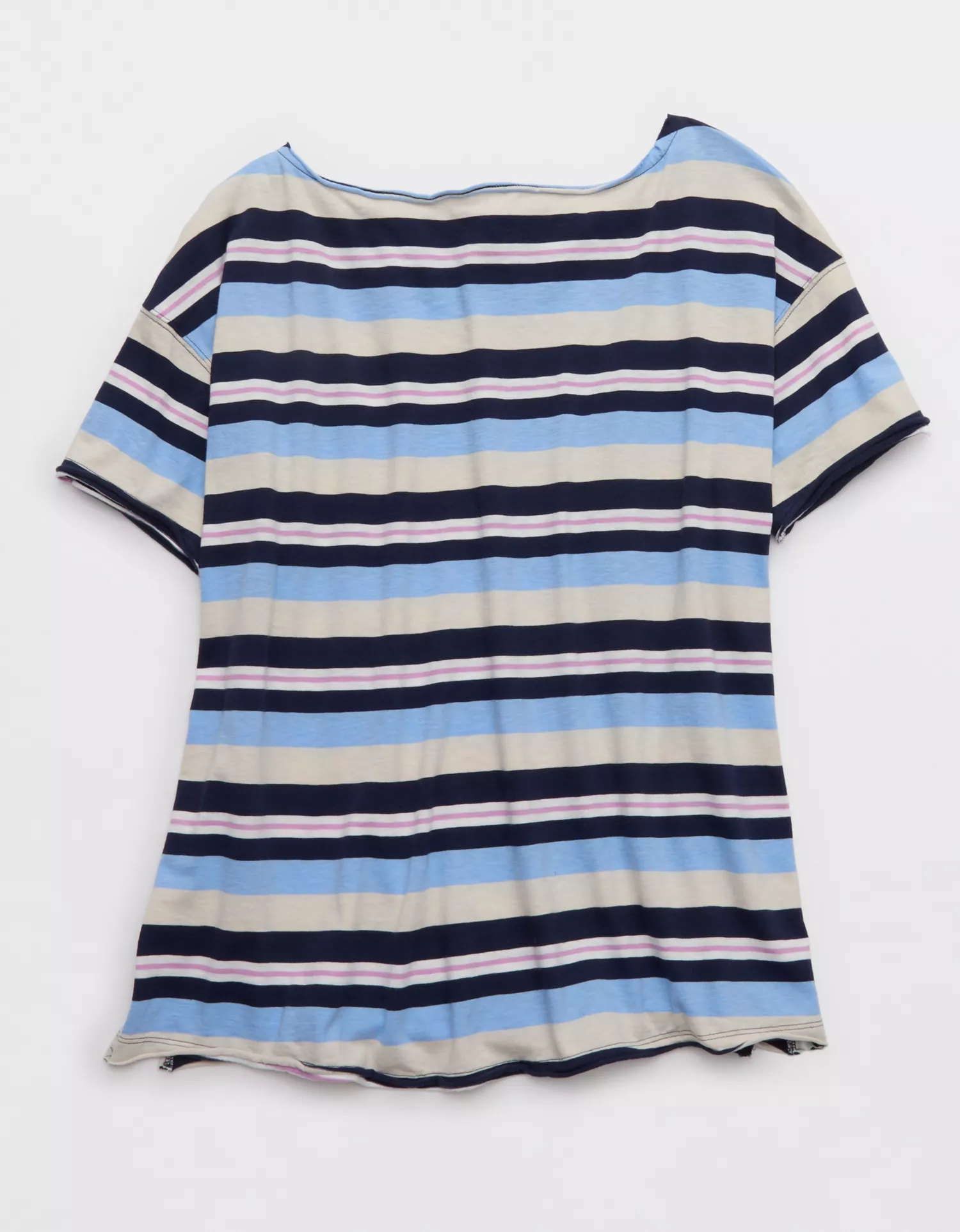 Aerie Off The Shoulder Oversized Boyfriend T-Shirt - thumbnail 4