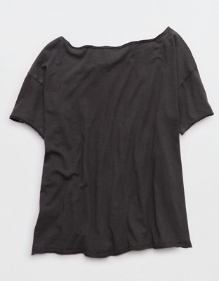 Aerie Oversized Off The Shoulder T-Shirt