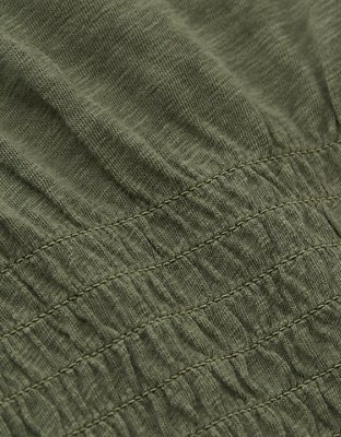 Aerie Smocked T-Shirt