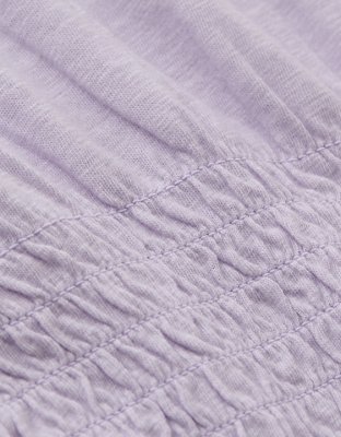 Aerie Smocked T-Shirt