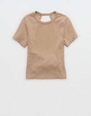 Aerie Twist Back Baby T-Shirt
