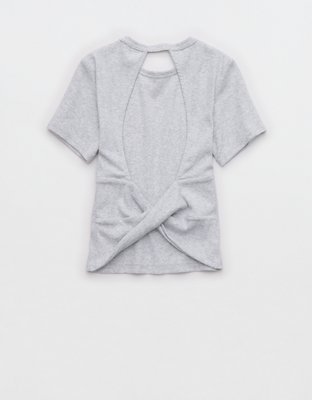 Aerie Twist Back Baby T-Shirt