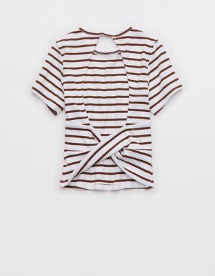 Aerie Twist Back Baby T-Shirt