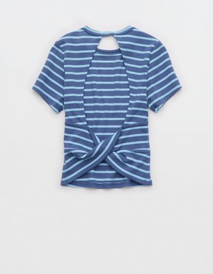 Aerie Twist Back Baby T-Shirt