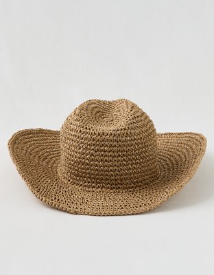 Aerie Shimmer Straw Cowboy Hat