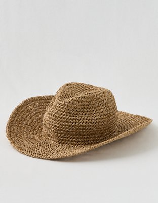 Aerie Shimmer Straw Cowboy Hat
