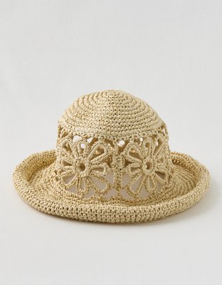Aerie Flower Straw Hat | Aerie display picture 1