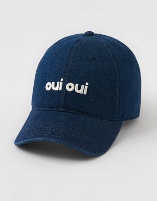 Aerie Denim Graphic Baseball Hat