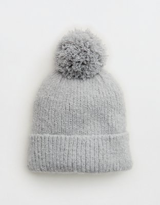 Aerie Fuzzy Pom Beanie | Aerie