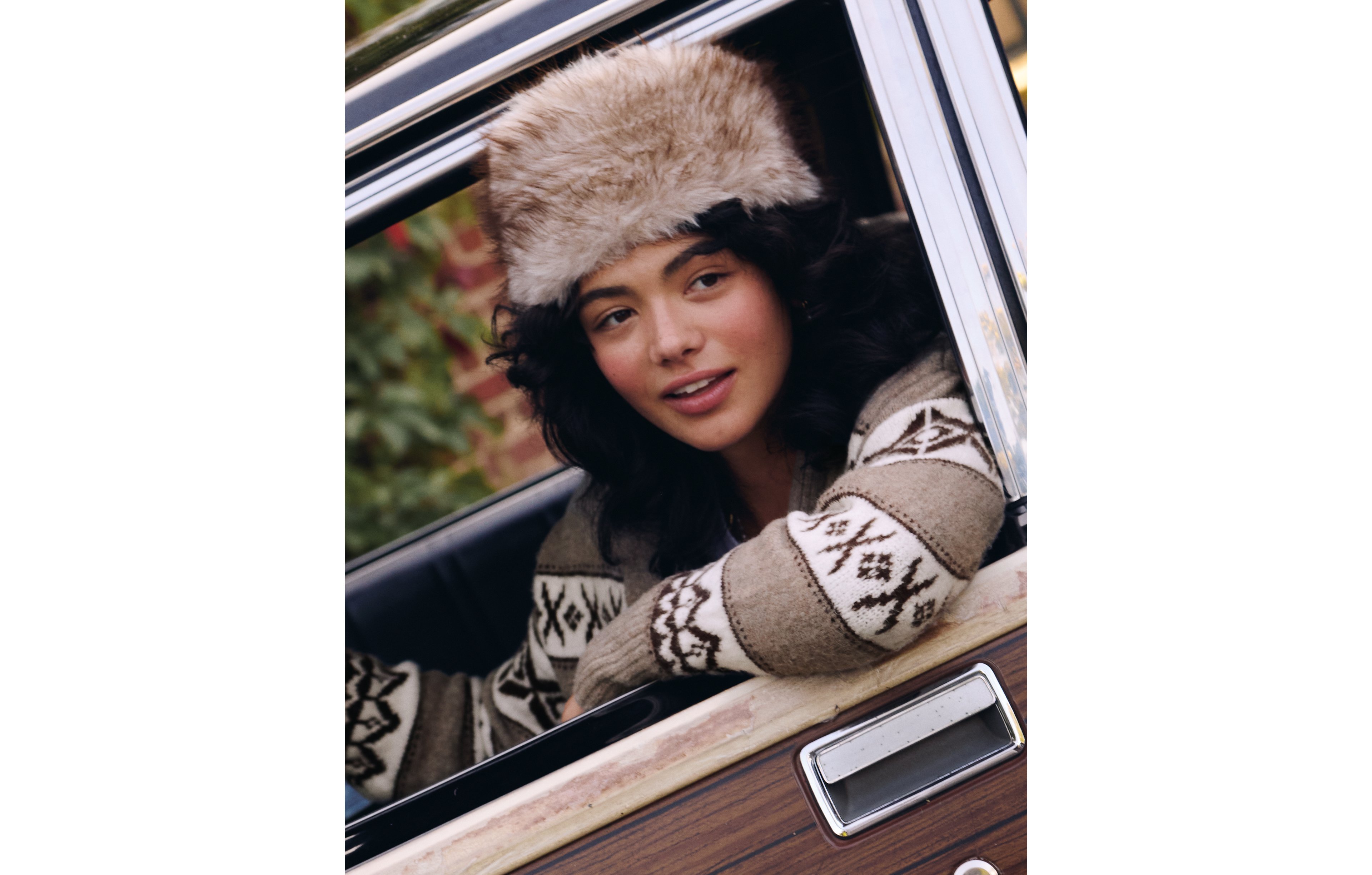 Aerie Multi Fur Earwarmer Headband