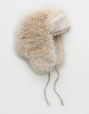 Aerie Fur Trapper Hat