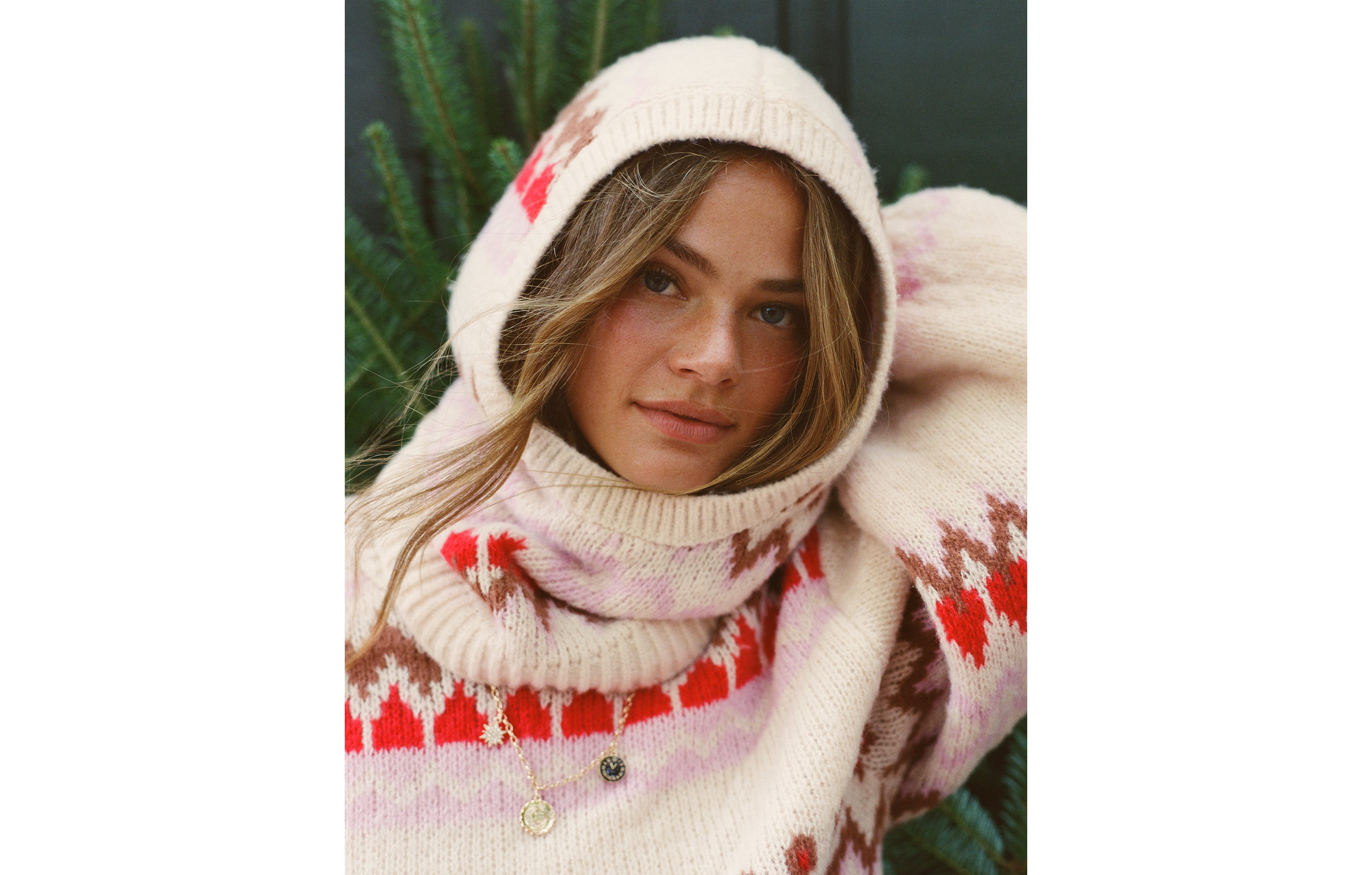 Aerie Fairisle Balaclava