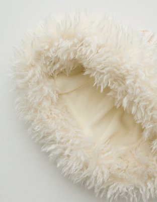 Aerie Fur Pillbox Hat