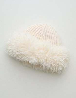 Aerie Fur Pillbox Hat