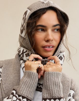 Aerie Fairisle Balaclava
