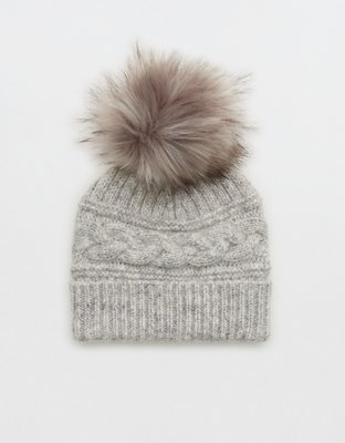 Женские шапки Aerie Cable Beanie — фото 2