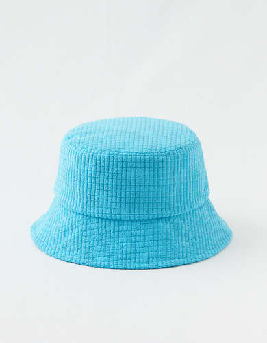 Aerie Sombrero cuadrado estilo pescador de felpa