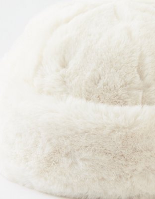 Женские шапки Aerie Fur Beanie — фото 3