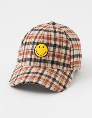Aerie Smiley Wool Blend Baseball Hat