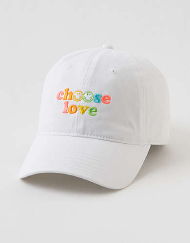 Aerie Smiley® Pride Graphic Baseball Hat