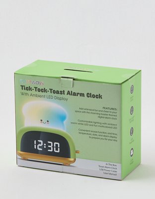 Tick Tock Toast Alarm Clock