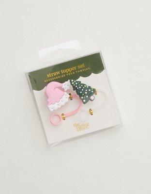 Darling Effect Holiday Straw Topper Set