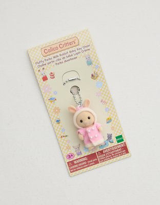 Calico Critters Milk Rabbit Key Chain