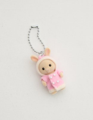 Calico Critters Milk Rabbit Key Chain