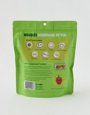 The Woobles Strawberry Crochet Kit