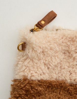 Aerie Fuzzy Fur Pouch