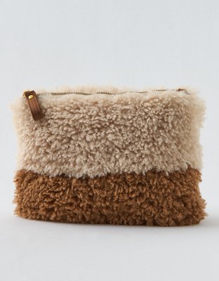 Aerie Fuzzy Fur Pouch