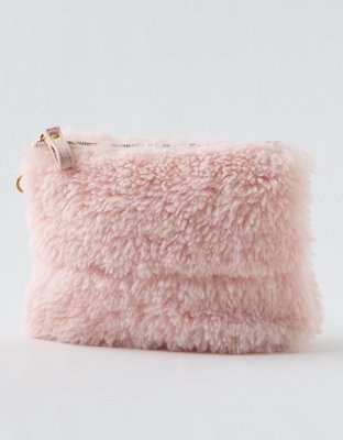 Aerie Fuzzy Fur Pouch