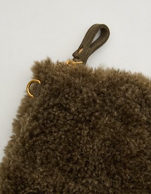 Aerie Fuzzy Fur Pouch