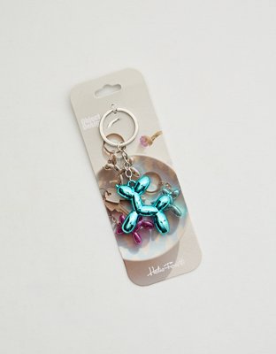 Helio Ferretti Metallic Puppy Keychain