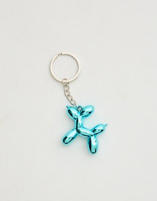 Helio Ferretti Metallic Puppy Keychain