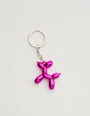 Helio Ferretti Metallic Puppy Keychain