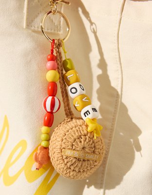 Aerie | Smiley® Bead Bag Charm from American Eagle - $22.95