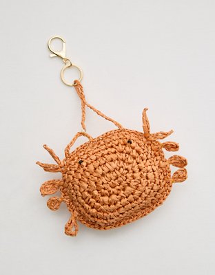 Aerie Straw Crab Bag Charm from American Eagle - $22.95