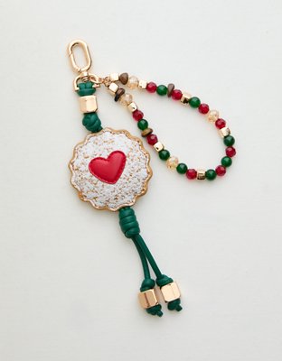 Aerie Linzer Cookie Bag Charm