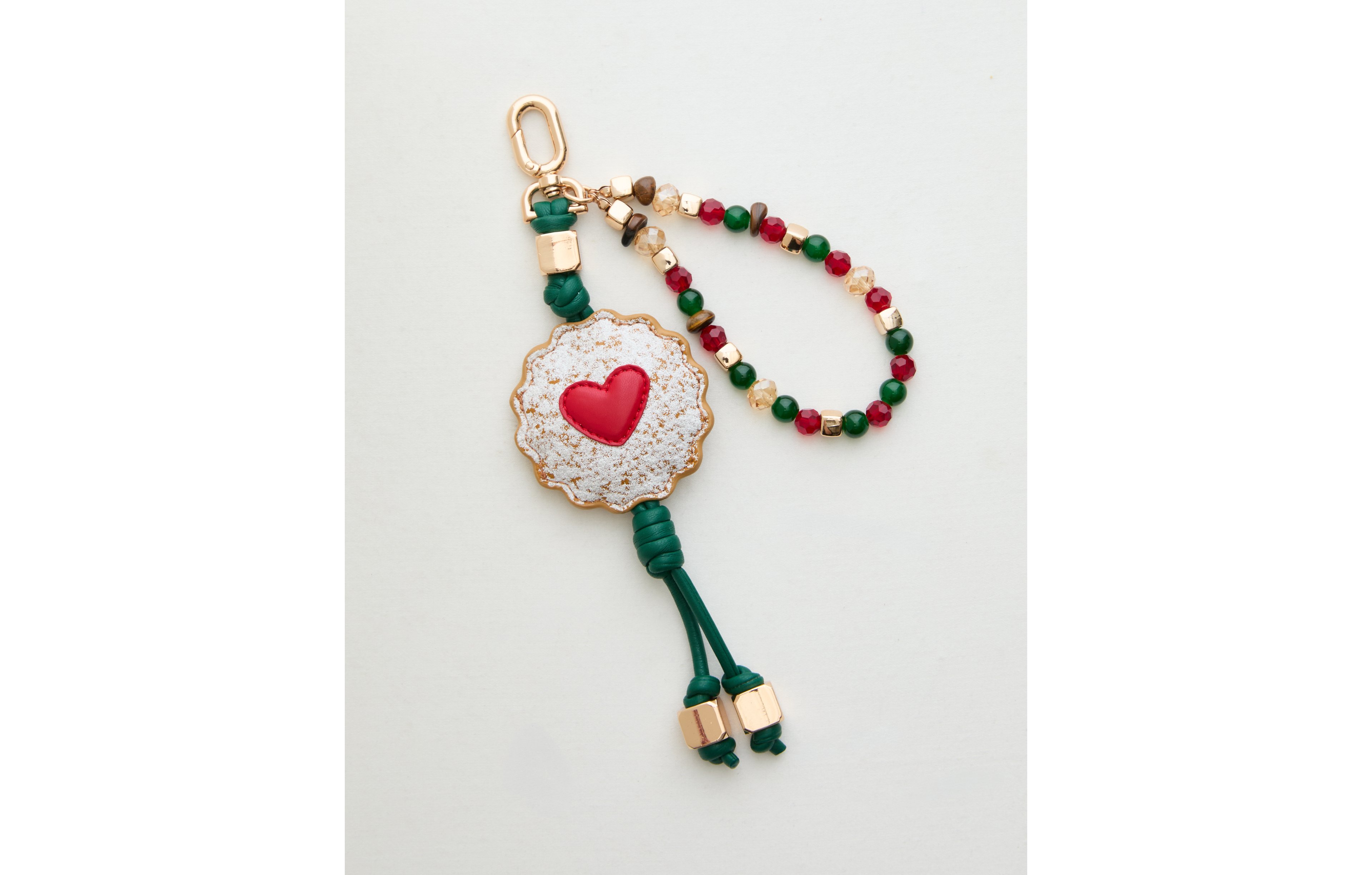 Aerie Linzer Cookie Bag Charm