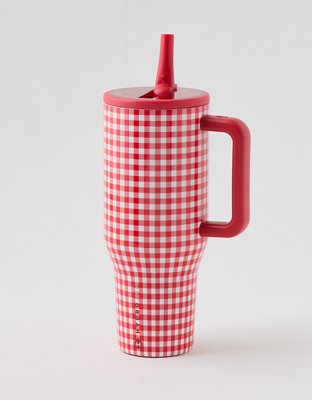 Hydrojug Red Checkered Traveler 32 Oz