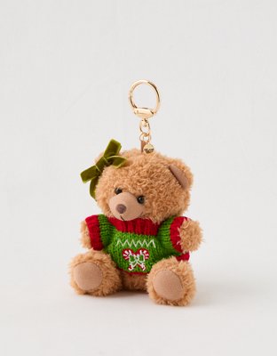 Брелок Darling Effect Holiday Bear Bag Charm, цвет: Разноцветный — фото 1