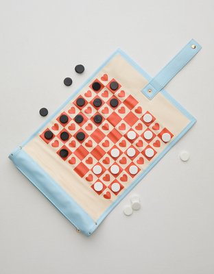 Настольная игра Aerie Bando Checkered Hearts Game, цвет: Разноцветный — фото 2