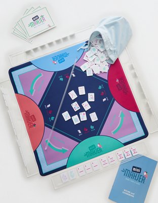Настольные игры Aerie Mini Mahjer Mahjong Game Set, цвет: Разноцветный — фото 1