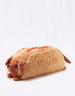 long hot dog pillow