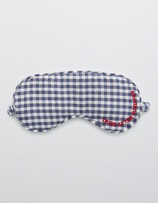 Aerie Seersucker Sleep Mask